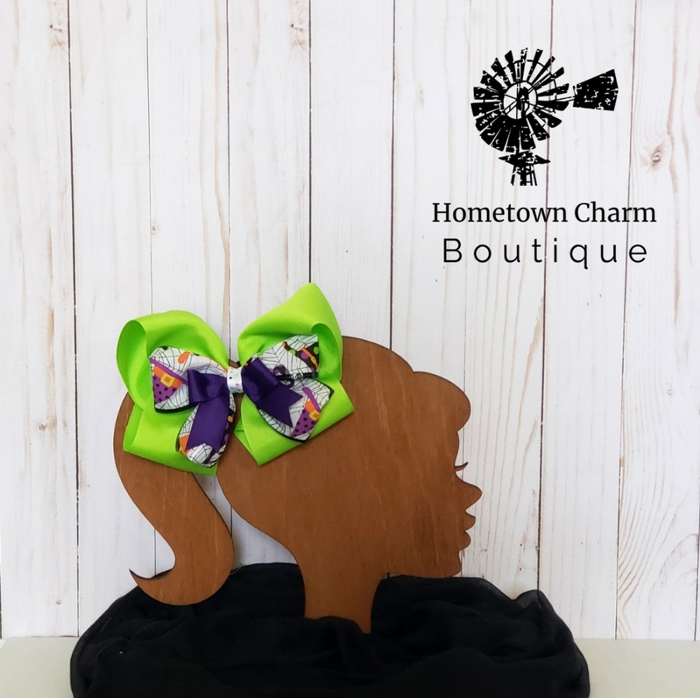 Halloween Hair Bow